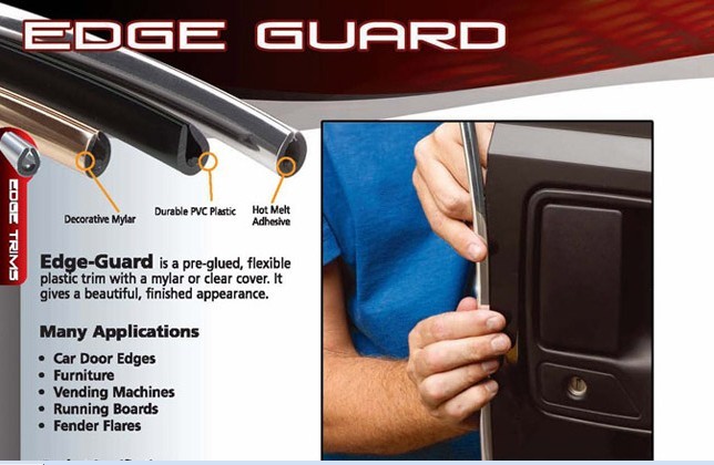 Car door edge guard